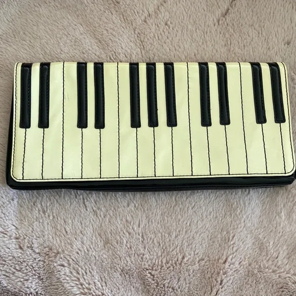 Kate Spade Duet Piano Key Clutch - Picture 2 of 7
